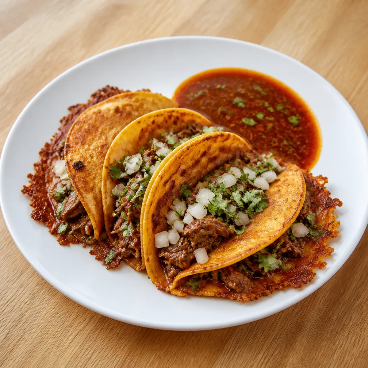 Mexican birria tacos
